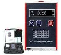 Surface Roughness Tester, High Accuracy Portable Profilometer - Measuring Range Ra/Rq 0.05~15.0μm Rz/Rt 0.1~50.0μm with Standard Calibration Block, Rechargeable Design