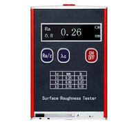 Surface Roughness Tester, High Accuracy Testing Device with Sensor Probe, Measuring Range Ra/Rq 0.05-10.0μm, Rz/Rt 0.1-50.0μm for Accurate Measurement