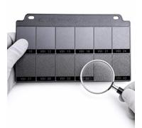 Surface Texture Reference Block for Machining Quality Assessment.For Injection Molding And Die Casting