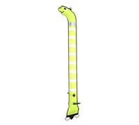 Surfaces Marker Buoy, Diving Marking Buoy 1.5M x 15cm Nylon Rubber Diver Float with Reflective Strips for Underwater Safety Signal(1.2M*15cm Yellow)