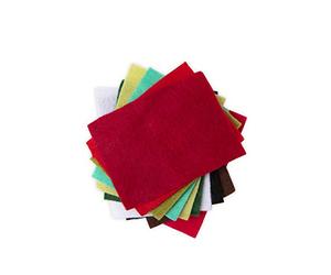 Surfacez Felt Sheets 10PK (10 Festive Colors)