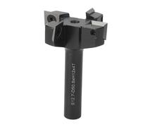 Surfacing Router Bit 4 Flute High Carbon Steel Planer Router Bit Tool Woodworking 1/2in Shank