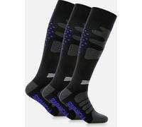 Surfanic Pro Tech Plus Mens Ski Sock 3 Pack - - Size: L
