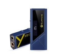 Surfans X10 Portable Headphone Amplifier & DAC Dongle - ES9028Q2M+ES9603Q, 520mW High Power, 4.4mm/3.5mm Outputs, Hi-Res PCM 384kHz/32bit DSD256 for Android/iOS/PC/Mac (Blue)