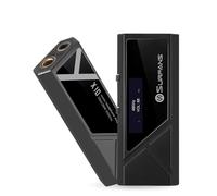 Surfans X10 Portable Headphone Amplifier DAC Dongle - USB-C Hi-Res Audio Adapter with ES9028Q2M + ES9603Q, PCM 384kHz/32bit, DSD256, 520mW, 3.5mm & 4.4mm Outputs, for Android/iOS/PC/Mac (Black)