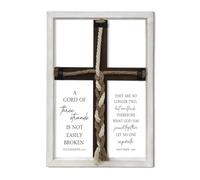 Surfapans A Cord of Three Strands Wedding Ceremony Wall Decor, White