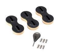 Surfboard 8 Shape Round Cup Fin Box Hydrofoils Board Surfboard Fin Box Tail Case for Longboards Surfs Accessory Surfs