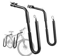 Surfboard Bike Rack, Durable Bicycle Surfboard Carrier, Quick Mount Surfboard Rack, Safe and Stable Surfboard Holder for Longboards and Shortboards for Outdoor Surf Travel and Str