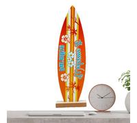 Surfboard Centerpieces & Beach Signs, Summer Wooden Surfboard Decor for Wall & Table, Multifunctional Coastal Decoration for Living Spaces