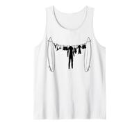 Surfboard Clothesline s Beach Cottage s Summer Vibe Tank Top