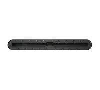 Surfboard Fin Box Longboard Fin Box Replacement Rudder Slot Surf Board Fin Box 12 0in Lightweight TPEE Stability for Longboard Surfing Fin Mount System