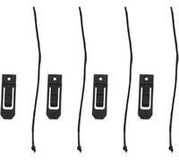 Surfboard Fin Fastener 4pcs - Rubber Paddle Latch Canoe Fin Catch Tail Rudder Snap for Inflatable Kayak SUP Board Accessories