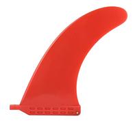 Surfboard Fin for Long Board, PVC Surf Paddle Board Fins, Environmental PVC Material with Professional Design, Stable and Reliable Fins for Surfboard Tail, Flexible and (Red)