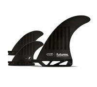 Surfboard fin Futures HS Compound Hayden (x3) Noir 6"