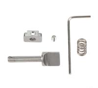 Surfboard Fin Screw Kit, Stainless Steel Quick-Release, Rust Resistant for Longboard Single Fin, Easy Install Travel Gear