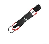 Surfboard Leash for Shortboard Longboard and Board with Build Quick Pull Tab and Hidden Storage Feature (6FT red)