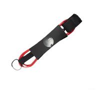 Surfboard Leash for Shortboard Longboard and Board with Build Quick Pull Tab and Hidden Storage Feature (8FT red)
