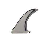 Surfboard Longboard Fins Single Fin 8”9” Sup Fin Fin Fiberglass Longboard Side Fin Paddle Board Accessories(Without logo 9 inch)