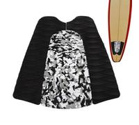 Surfboard Pad - 13.39 Inches Surf Traction Pad | Anti Slip 3 Piece Skim Board Grip | Water Sports Accessories For Backyard Beach Summer Outdoor Pool Fishing Kayaks Sea Recreation Equipment