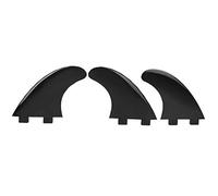Surfboard Paddle Board Accessories Nylon FINS Set Black Stable HANDLING Various Surfing Conditions