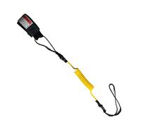 Surfboard Safety Lead, TPU Paddle Leash with Safety Foot Strap for Stand Up Paddle Surfboard, Elastic Lightweight Surfboard Replacement Loop for Women, Teenagers