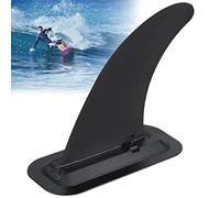 Surfboard SUP Fins Replacement with Base Universal Detachable Center Fin Water Splitter Removable Stand Up Paddle for Long Inflatable Board Balancing Accessories