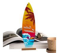 Surfboard Table Centerpieces For Tables - Summer Wooden Beach Panels For Party Decorations, Tropical Bar Table Decoration, Multifunctional Wall Decoration For Su Board