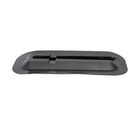Surfboard Tail Rudder Splitter Snap Base for Inflatable Surfboards Black | PVC Construction, Glued Rear Mount Placement, Supports Direction Control and Stability, for Water Sports Use