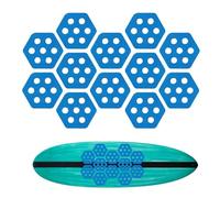 Surfboard Traction Pad, Anti Slip Hexagon Traction Pad, Water Sports Supplies for Beach Sea Outdoor Fitness Fishing Kayaks Skateboard Backyard Summer