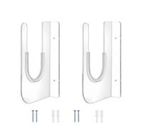 Surfboard Wall Rack Acrylic Horizontal Floating Storage Organizer | Wall Mount Surf Board Rack for Skateboards, Snowboards, Garage, Living Room, Bedroom
