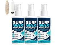 Surfboard Wax Remover Spray, Surf Wax Cleaner for Board Care (3PCS)