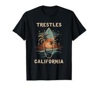 Surfboarder Trestles California Surf Board Surfing Surfer T-Shirt