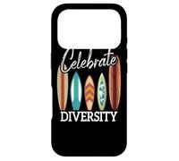 Surfboards Celebrate Diversity Inclusion LGBT Pride Surfer Case for iPhone 17 Pro