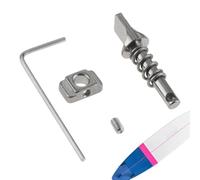 Surfboards Fin Screw Stainless Steel | Durable Surf Fin Bolt And Plate Replacement | Travel-Friendly Finn Screws For Surfing Accessories And Daily Use