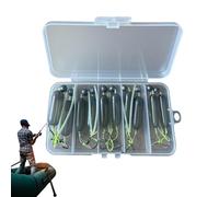 Surfcasting Rigs with Floats, Saltwater Cherna Rigs - 5 Pieces of Hooks for Catfish Snapper Bass Flounder Trout