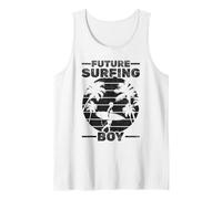 Surfer Boys Wave Surfer Newborn Baby Future Surfing Boy Tank Top, Men, White, Large