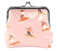 surfer crowd blush floral print ladies leather wallet surfer crowd blush unibody classic surfer crowd blush unibody classic, Surfer Crowd Blush, UNITALLA, Classic