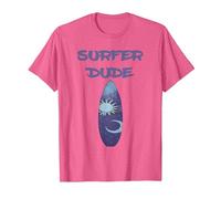 Surfer Dude, Surfer, Boys Surfing T-Shirt, Men, Pink Heather, XX-Large