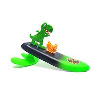 Surfer Dudes Legends & Surfer Pets Wave Powered Mini-Surfer, Pet and Surfboard Beach Toy - Rincon Rex and Santa Cruz