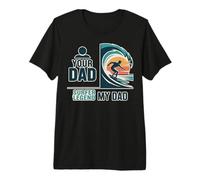 Surfer Legend My Dad Fun Dads Who Surf Premium T-Shirt