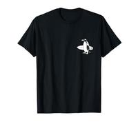 Surfer Penguin Surf Board Surfing Funny Cute Surf T-Shirt