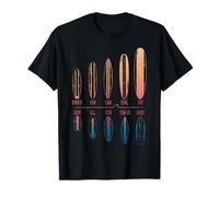 Surfer Portfolio Surfboards Waves Surfing Boy Girl SUP Surf T-Shirt