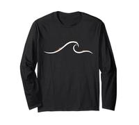 Surfer Surfing Wave Beach For Surfer Boy Girl Dude Surf Long Sleeve T-Shirt