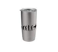 Surfers Evolution Retro Windsurfing Kiteboarder Surfer Stainless Steel Insulated Tumbler