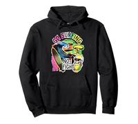 Surfing Against War For Peace Beach Pullover Hoodie