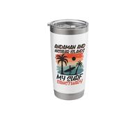 Surfing at Andaman and Nicobar Islands Stainless Steel Insulated Tumbler