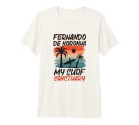 Surfing at Fernando de Noronha Premium T-Shirt