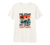 Surfing at Palermo Premium T-Shirt