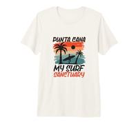 Surfing at Punta Cana Premium T-Shirt