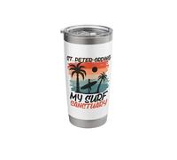 Surfing at St. Peter-Ording Stainless Steel Insulated Tumbler